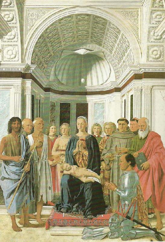 Piero della Francesca montefel tro altarpiece